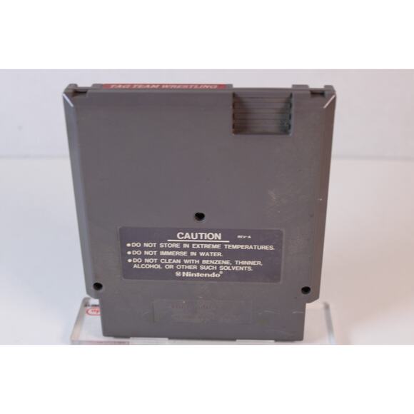 Tag Team Wrestling (Nintendo NES) Authentic, game cart only, tested/works - Picture 4 of 8